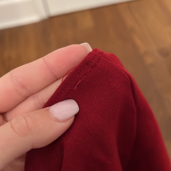 Forever 21 Cranberry MIDI Dress - Picture 6 of 6